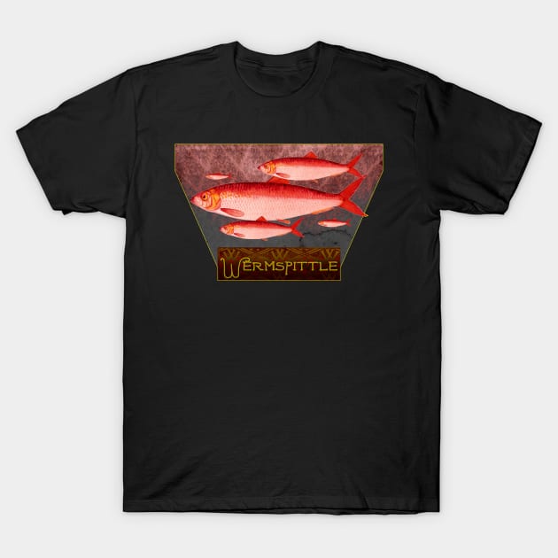 Red Herring (from Wermspittle) T-Shirt by Hereticwerks